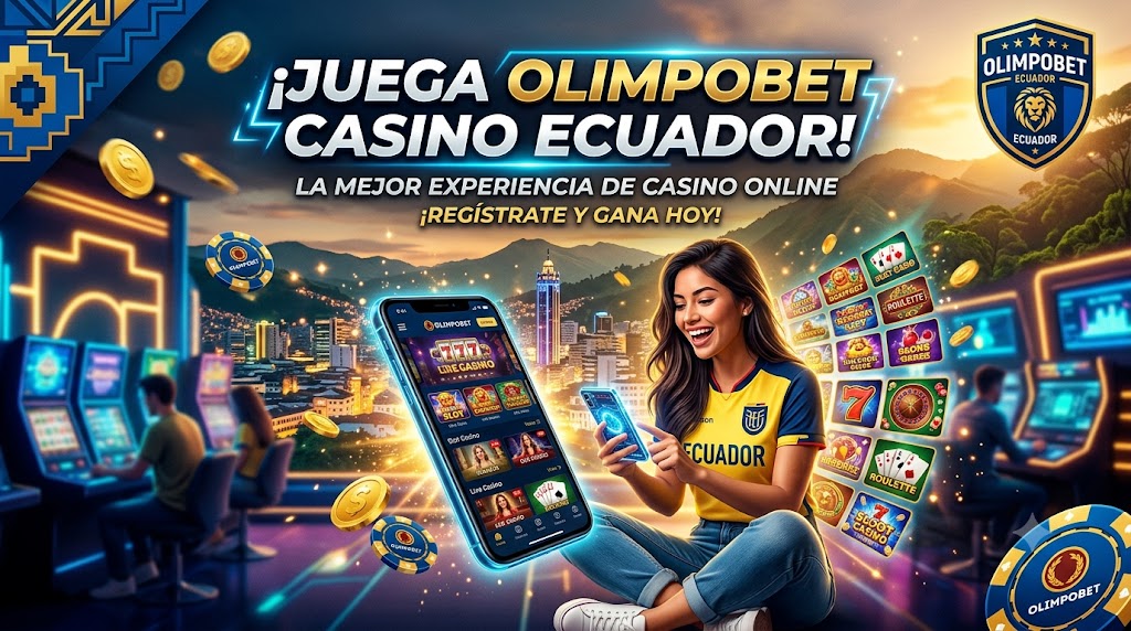 Pantalla principal de casino en línea
